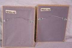 Pair of small framed engravings "Royal Tiger" & "Zebra"; 18303-012