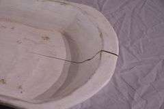7 miscellaneous carved wooden dough bowls; 1037-1153B