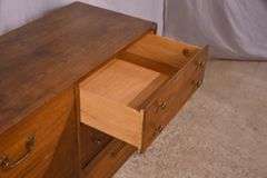 Drexel "Barbados" mid-century style 6 drawer double dresser; 74-12840