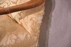 Carved Queen Anne style open armchair; 74-12869