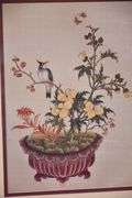 Framed print of bird on a plant; 18303-002