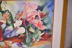 Large framed print "Profusion"; 1037-1169