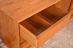 Danflex Danish modern style credenza/dresser with tambour door and 6 drawers; 55-12348