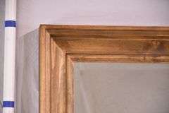 Art & Frame Direct large beveled mirror with pine frame; 14435-023