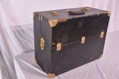 Knickerbocker radio/television repair mans tool box with vintage tubes; 55-12225