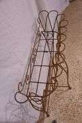 Iron console planter; 17937-022