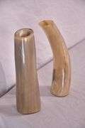 2 horn decorations; 13-206
