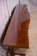 Baker inlaid mahogany 9 drawer triple dresser; 55-12266