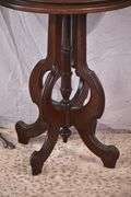 Oval Victorian style side table; 16721-061