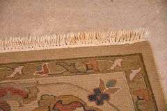 8.11'x11.9' hand knotted Indo-Soumak rug; 5038-010