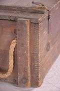 Vintage pine ammo/tool box; 55-12339