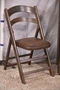 Set of 12 B. J. Harrison folding chairs; 192-3103