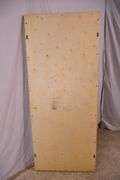 Large mirror with layered bamboo frame; 55-12191