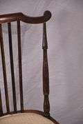 Child's size spindle back side chair; 18305-008