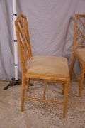 Set of 3 cane-cut side chairs; 55-12210
