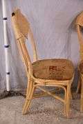 Set of 4 rattan dining chairs; 21-2703