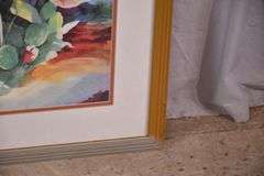 Large framed print "Profusion"; 1037-1169
