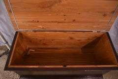 Lane cherry cedar-lined lift-top trunk; 55-12247