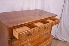 Monitor solid cherry step-back chest on chest; 55-12185