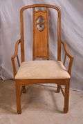 Set of 6 Thomasville Oriental style dining chairs; 155-1107