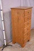 Oak 6 drawer lingerie chest; 14435-022