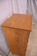 Oak 6 drawer lingerie chest; 14435-022