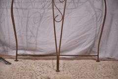 Iron console planter; 17937-022