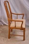 Set of 6 Thomasville Oriental style dining chairs; 155-1107