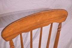 Early spindle back side chair; 3072-010