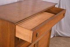 Bassett mid-century style walnut 6 drawer chest; 55-12355