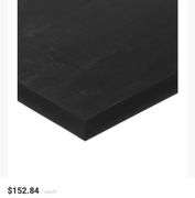 thumbnail image 2 of Neoprene Rubber Solid Sheet – 1/4" Thick X 12" X 12" – 60A Durometer – Made In USA – AAR 2 of 4