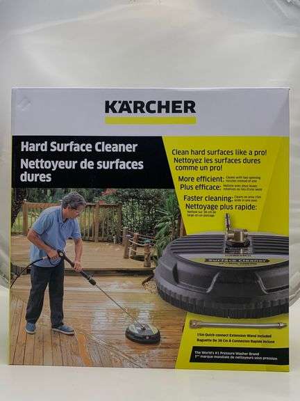Karcher 15-Inch Pressure Washer Surface Cleaner Attachment, 3200 PSI ...