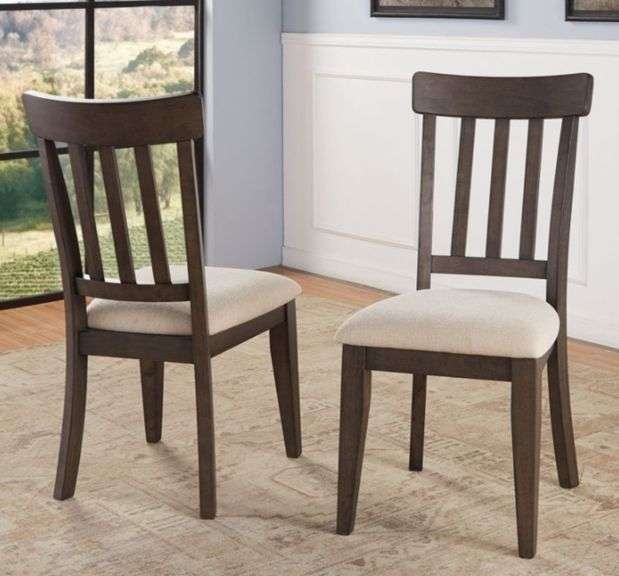 Napa 7-Piece Dining Set
(Table, 2 Upholstered & 4 Side Chairs)
