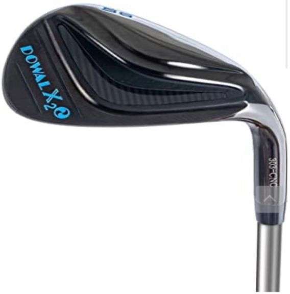 DOWAL X20 Golf Wedge for Men Right Handed, 100% CNC Milled Face Golf Sand Wedge for High Spin, 60 Degree Golf Wedge Set
