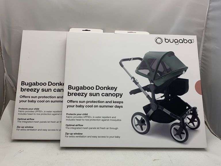 thumbnail image 2 of Bugaboo Bee Breezy Sun Canopy Stroller Accessory With UPF 50+ Sun 2 of 11