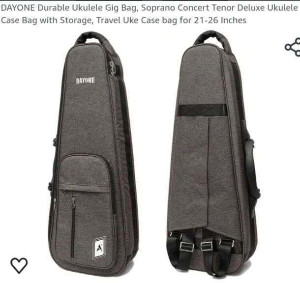 Concert Ukelele Rugzak, Heavy Duty Ukulele Case Tas met