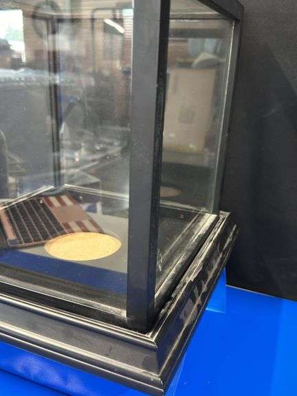 Black Trim Basketball Display Case