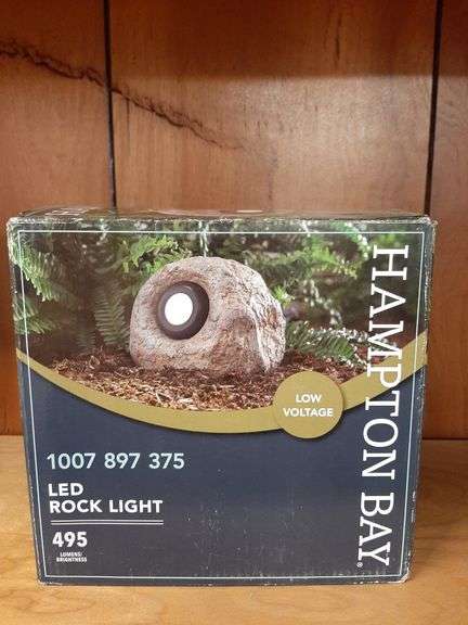 Hampton Bay 60-Watt Equivalent Low Voltage Integrated LED Specialty Outdoor Rock Spot Light