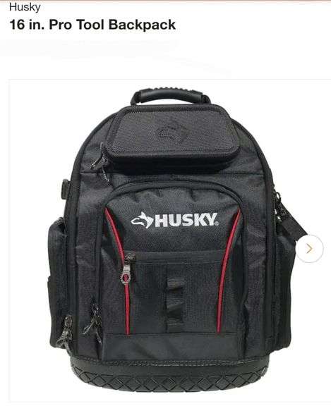 Husky 16 in. Pro Tool Backpack