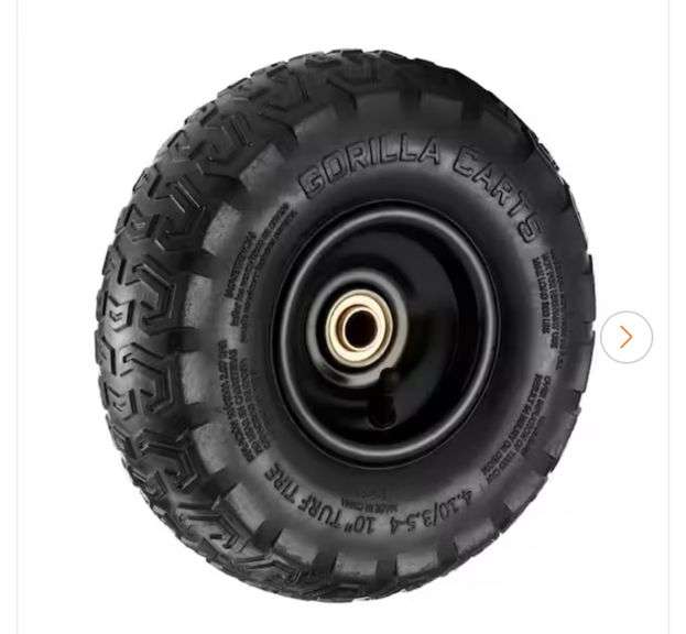 Gorilla 10 in. Pneumatic Replacement Tire