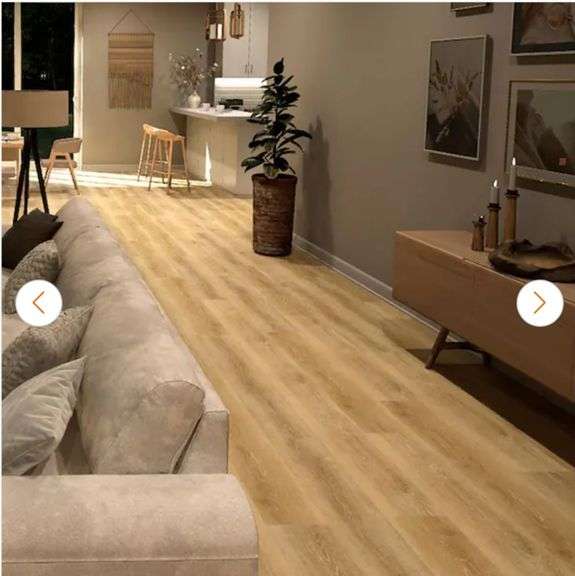 8 BOXES of Lifeproof Dusk Cherry 6 MIL x 8.7 in. W x 48 in. L Click Lock Waterproof Luxury Vinyl Plank Flooring (20.1 sqft/case)