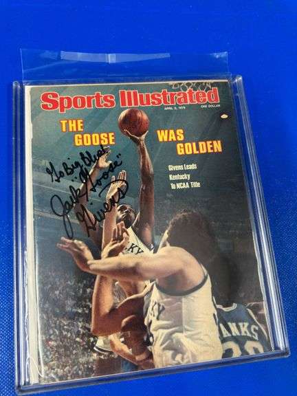 1978 Sports Illustrated Signed By Jack Givens