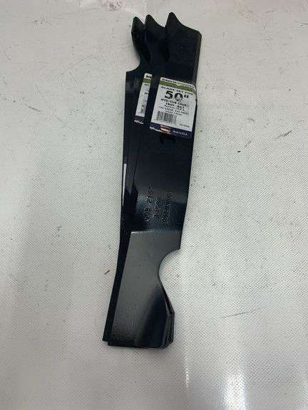 (3) Maxpower 561546B 3 Heavy-Duty Blades for Many 50 in. Cut MTD, Cub Cadet, Troy-Bilt Mowers Replaces OEM #'s 742-04068, 759-04047, 759-4047, 942-04068 Black