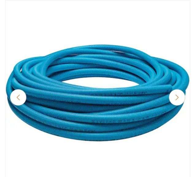 Read! Large Roll 3/4" Electrical Nonmetallic Tubing Conduit Coil, Blue