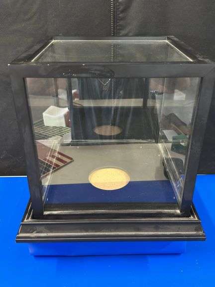 Black Trim Basketball Display Case