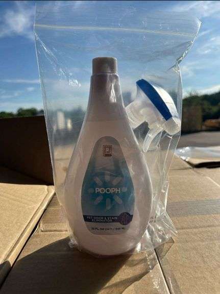 12 Bottles of Pooh Odor Eliminator These are priced at over 20$ a bottle