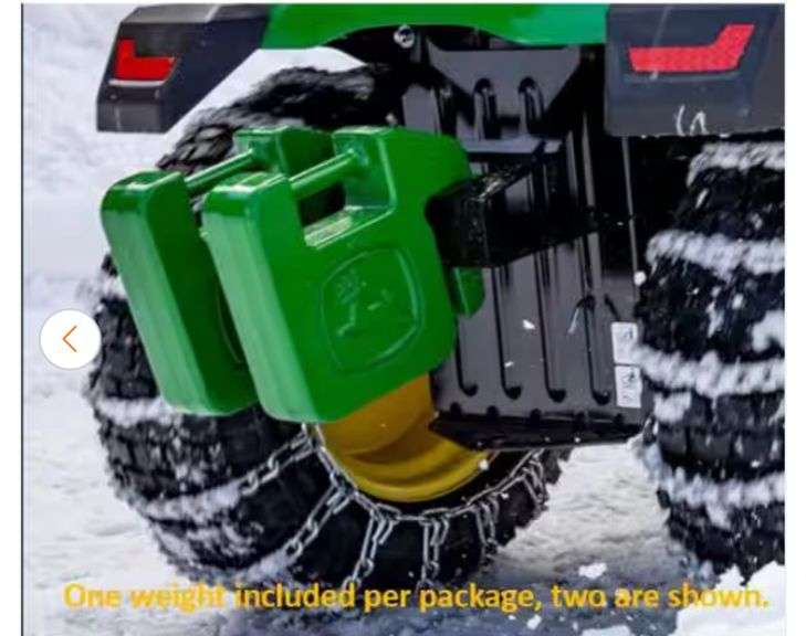 John Deere Tractor Rear Weight 42LB