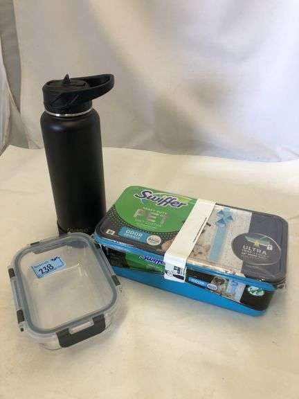 Swiffer Heavy Duty Pet Wet Cloths, Tumbler,& Glass Food storage