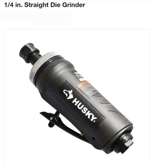 Read! Husky 1/4 in. Straight Die Grinder