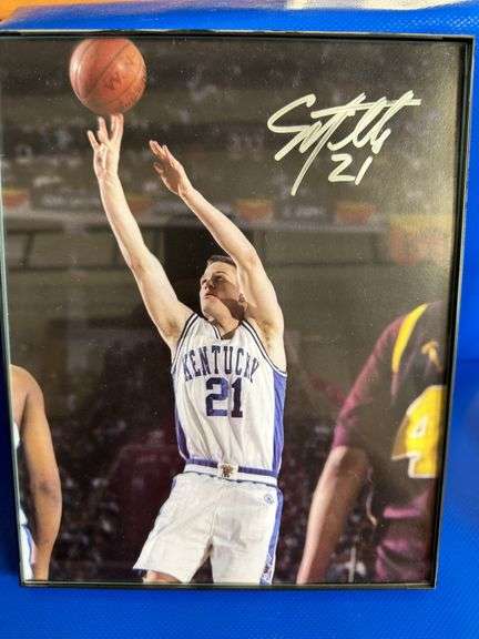 Framed Cameron Mills Signed 8x10